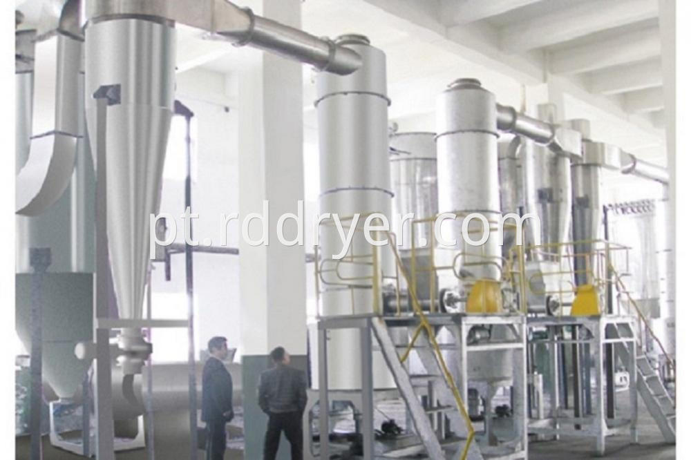 Pesticide Fluidized Granulator Flavouring Dryer Organic Drying Equipment